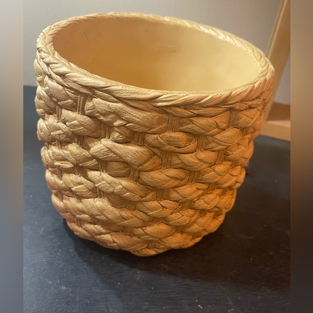 Planter with drainage hole